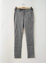 Pantalon chino poches taille normale gris REPLAY homme