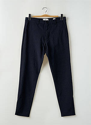 Pantalon chino poches taille normale bleu MINIMUM homme
