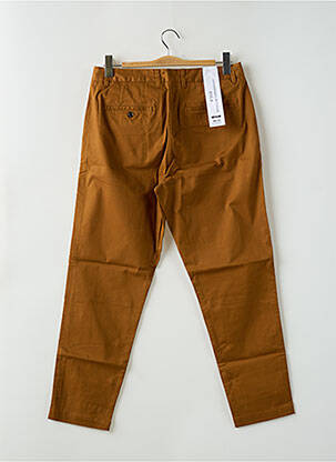 Pantalon chino poches taille normale marron MAISON SCOTCH homme