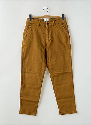 Pantalon chino poches taille normale marron CASUAL FRIDAY homme