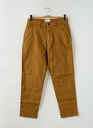 Pantalon chino poches taille normale marron CASUAL FRIDAY homme