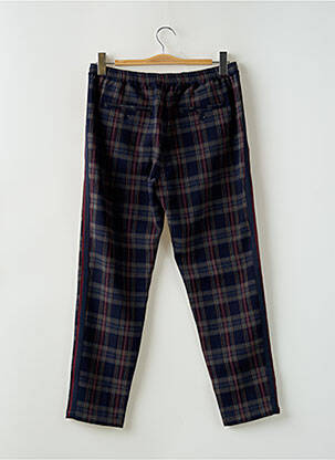 Pantalon chino stretch taille normale bleu TEDDY SMITH homme