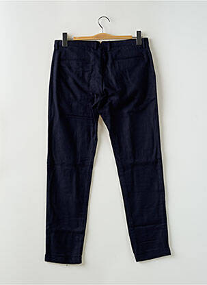 Pantalon chino poches taille normale bleu RECYCLED ART WORLD homme