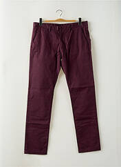 Pantalon chino violet TEDDY SMITH pour homme seconde vue