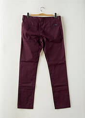 Pantalon chino violet TEDDY SMITH pour homme seconde vue