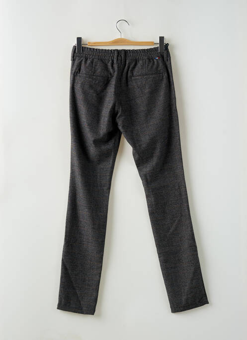 Pantalon chino stretch taille normale gris LE TEMPS DES CERISES homme