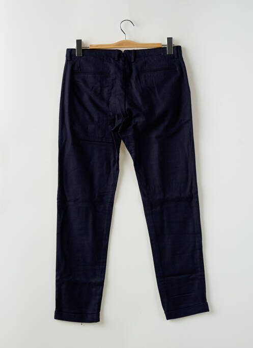 Pantalon chino bleu RECYCLED ART WORLD pour homme