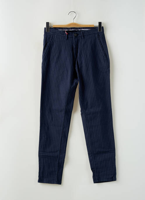 Pantalon chino bleu TEDDY SMITH pour homme