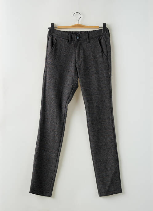 Pantalon chino gris LE TEMPS DES CERISES pour homme