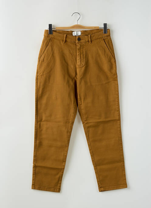 Pantalon chino marron CASUAL FRIDAY pour homme