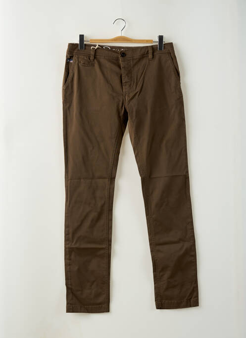 Pantalon chino marron DONOVAN pour homme