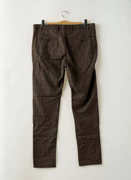 Pantalon chino marron DSTREZZED pour homme