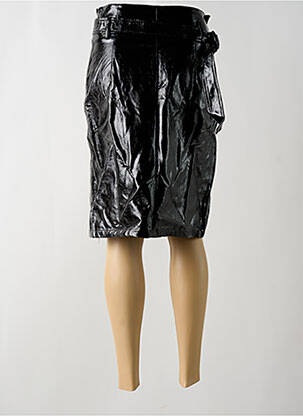 Jupe mi-longue taille haute noir NA-KD femme