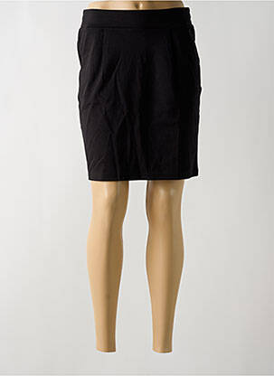 Jupe courte poches noir ICHI femme