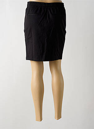 Jupe courte poches noir ICHI femme
