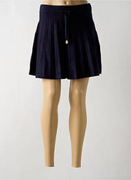 Jupe courte taille haute bleu MOLLY BRACKEN femme