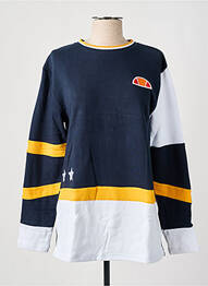 Sweat-shirt broderie manches longues bleu ELLESSE femme