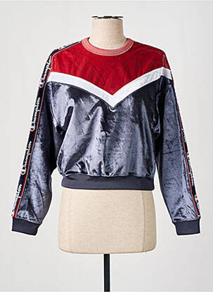 Sweat-shirt manches longues manches longues bleu CHAMPION femme