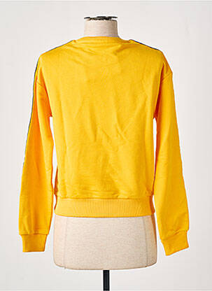 Sweat-shirt manches longues manches longues jaune FILA femme