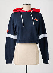 Sweat-shirt à capuche bleu ELLESSE pour femme seconde vue