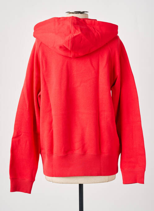 Sweat-shirt à capuche manches longues manches longues rouge CHAMPION femme