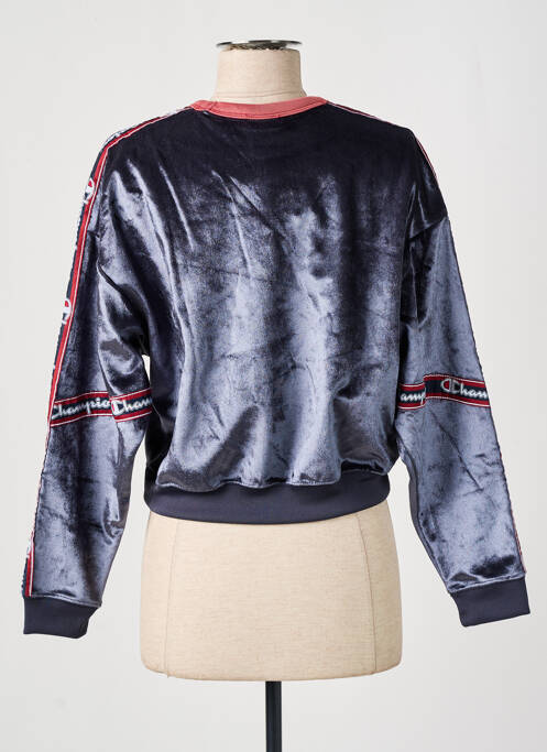 Sweat-shirt bleu CHAMPION pour femme