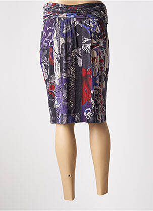 Jupe mi-longue violet PAUL SMITH femme