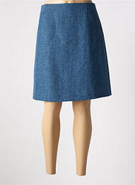 Jupe courte coupe évasée bleu WEEKEND MAXMARA femme