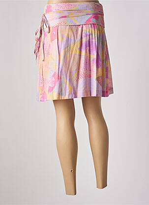 Mini-jupe coupe évasée rose IRO femme