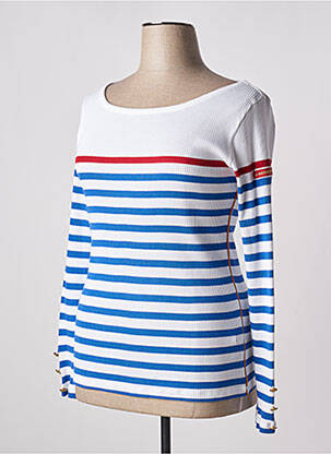 Pull bleu LA MARINIÈRE FRANÇAISE pour femme