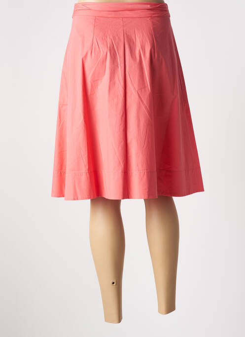 Jupe mi-longue rose PAULE KA pour femme