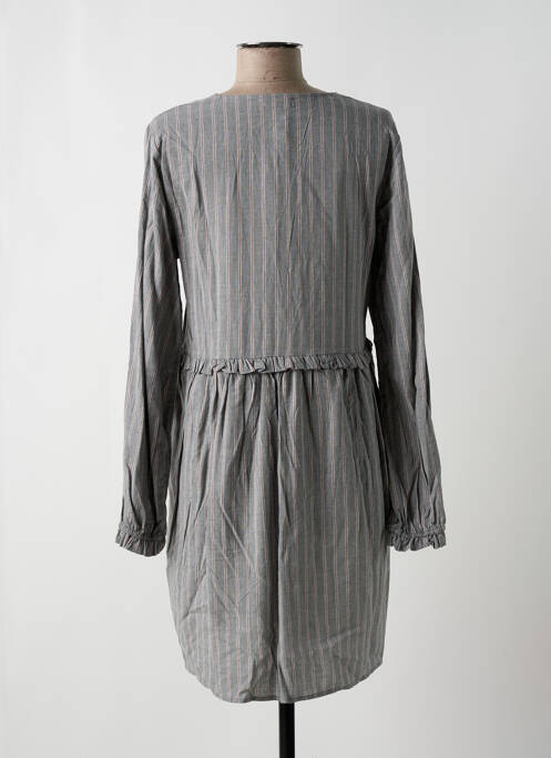 Robe mi-longue gris SEASON pour femme