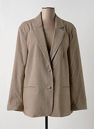 Blazer poches marron ONLY femme