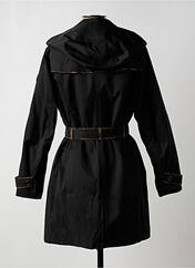 Trench noir CHRISTINE LAURE pour femme seconde vue