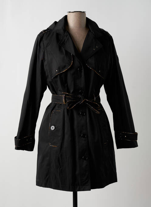 Trench noir CHRISTINE LAURE pour femme