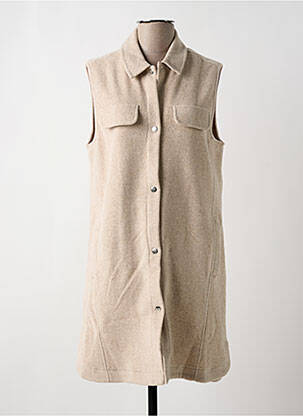 Veste casual coupe droite beige STREET ONE femme