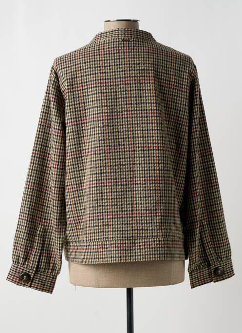 Manteau court beige AGATHE & LOUISE pour femme