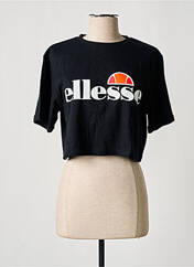 T-shirt noir ELLESSE pour femme seconde vue