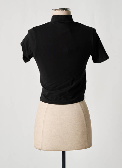 Top imprimé fantaisie manches courtes noir FILA femme
