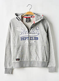 Veste casual poches gris REDSKINS garcon