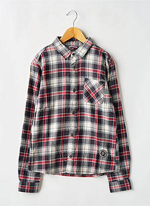 Chemise manches longues manches longues noir LE TEMPS DES CERISES garçon