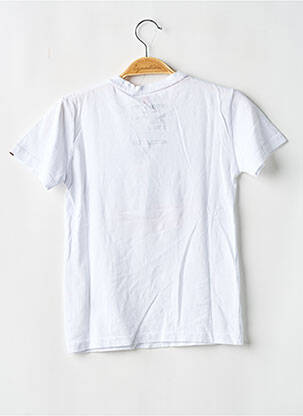 T-shirt tissage jersey manches courtes blanc REDSKINS garçon