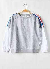 Sweat-shirt gris TEDDY SMITH pour fille seconde vue