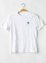 T-shirt blanc ADIDAS pour garçon seconde vue