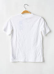 T-shirt blanc ADIDAS pour garçon seconde vue