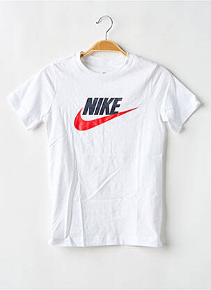 T-shirt blanc NIKE pour garçon