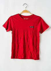 T-shirt rouge TEDDY SMITH pour garçon seconde vue