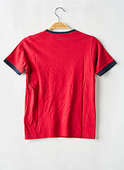 T-shirt rouge TEDDY SMITH pour garçon seconde vue