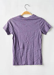 T-shirt violet NIKE pour garçon seconde vue