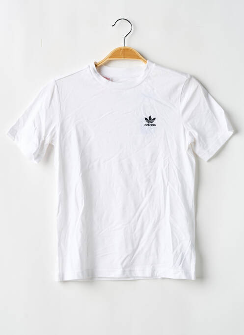 T-shirt blanc ADIDAS pour garçon